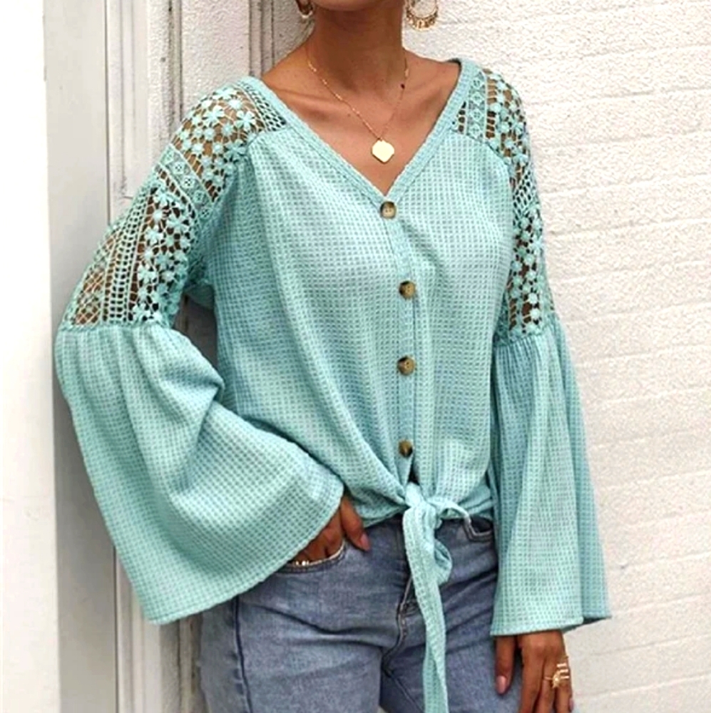 The Valerie Front Knot Top